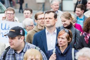 Eitynių "Už miestą visiems" akimirka, L.Balandis, 15min.lt nuotrauka